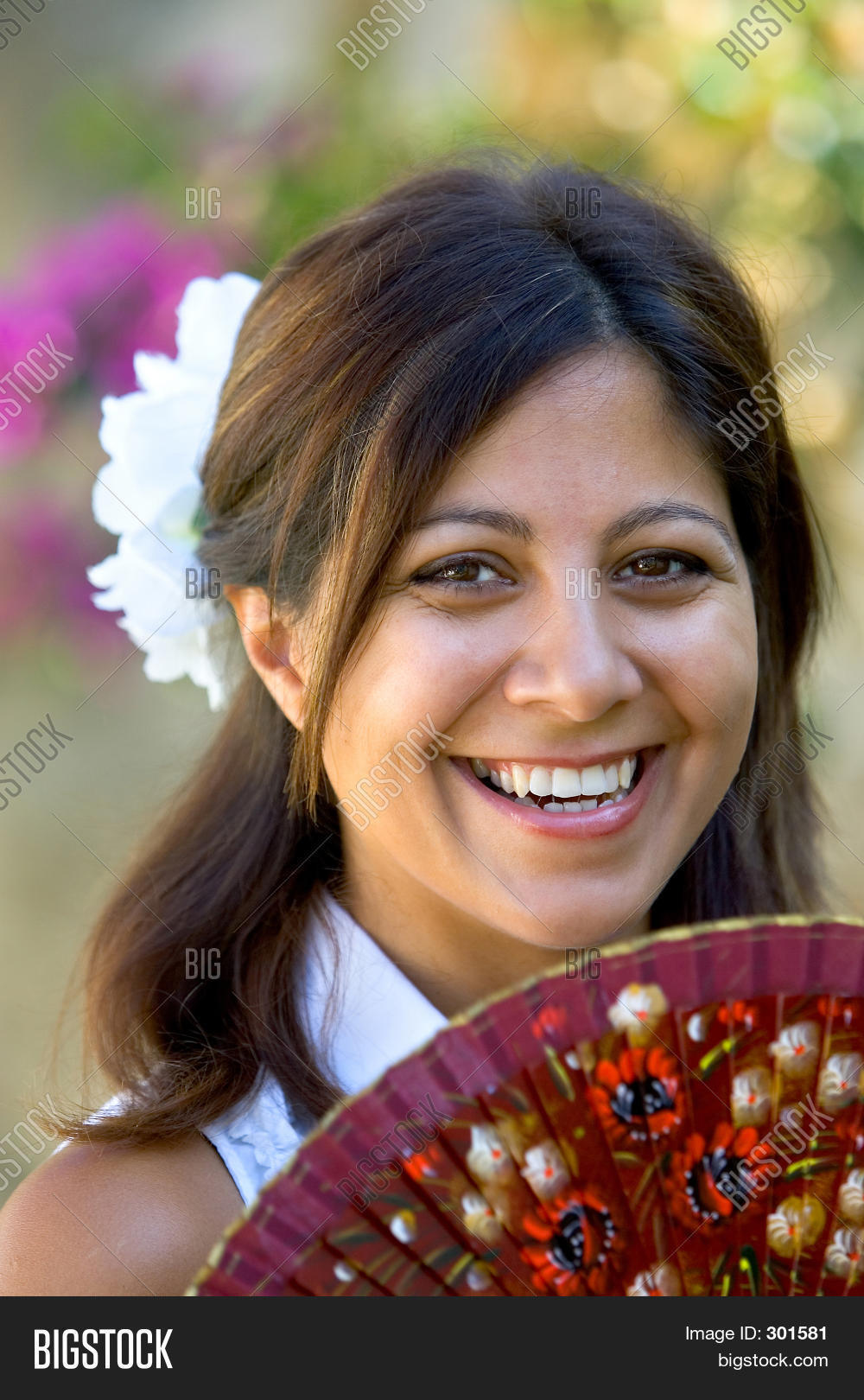 young spanish woman