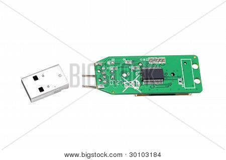 Pamięci flash usb rozbił