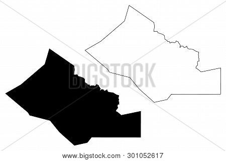 Kidal Region (regions Of Mali, Republic Of Mali) Map Vector Illustration, Scribble Sketch Kidal Map
