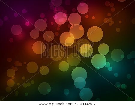 Bokeh pozadí