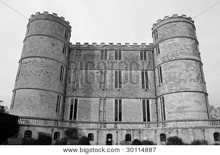 Lulworth castle, Dorset, England, MÃ¤rz 2011