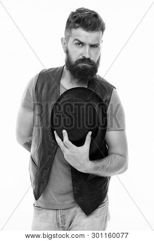 Let Me Introduce Myself. Want Some Magic Trick. Illusionist Trick Performance Concept. Illusionist C