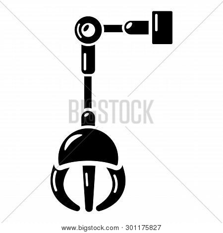 Mechanical Grabber Icon. Simple Illustration Of Mechanical Grabber Icon For Web.