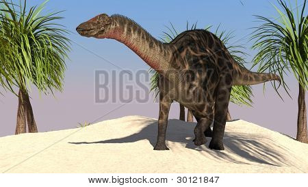 dicraeosaurus ในป่า