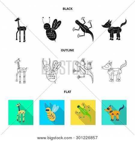 Vector Design Of Toy And Science Symbol. Collection Of Toy And Toy Vector Icon For Stock.