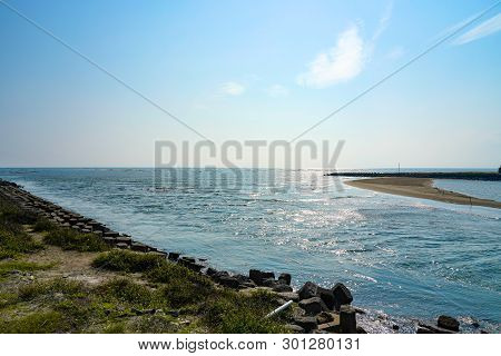Luermen River Estuary (natural Defense Of The Capital) At Taijiang National Park, Tainan, Taiwan