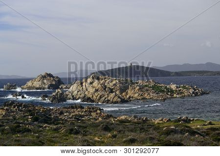 View Of Ferraglione Islesand Punta Calarza, Teulada