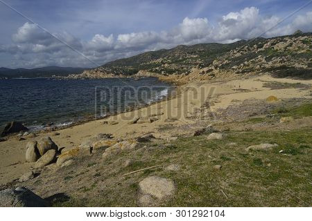 View Of Beach Of Punta Caalrza, Teulada