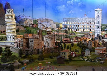 New York, Ny - Apr 14: Gulliver\'s Gate In Manhattan, New York, As Seen On April 14, 2019. It Is A T