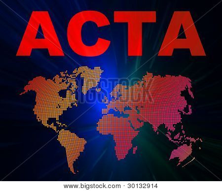 Acta pojetí textů a mapa světa