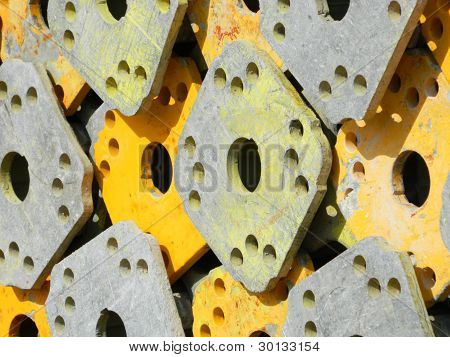 Groupés en acier