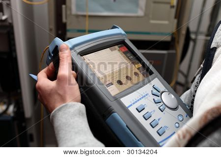 Manutenzione della linea di fibra ottica