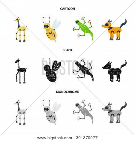 Vector Illustration Of Toy And Science Icon. Set Of Toy And Toy Vector Icon For Stock.