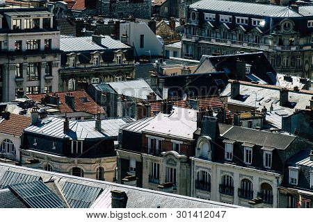 Reims France May 15, 2019 View Of The City Of Reims From The Top Of The Notre Dame De Reims Cathedra