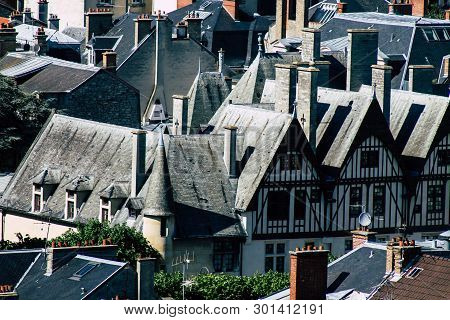 Reims France May 15, 2019 View Of The City Of Reims From The Top Of The Notre Dame De Reims Cathedra