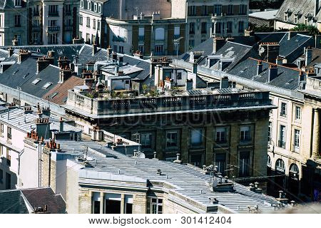 Reims France May 15, 2019 View Of The City Of Reims From The Top Of The Notre Dame De Reims Cathedra