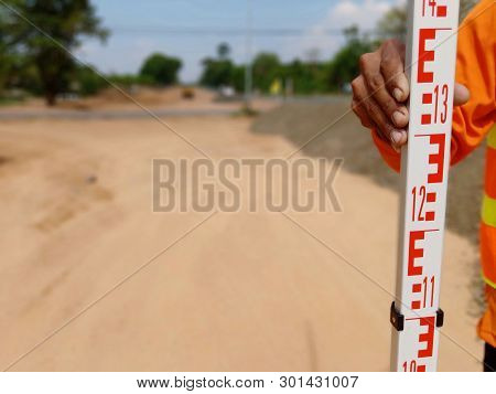 Surveying For Construction Work Using A Level Camera