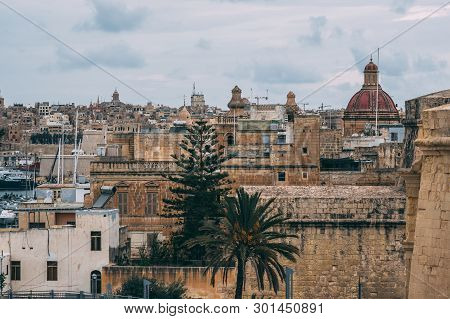 Urban View To Bormla, Cityview To Houses, Malta