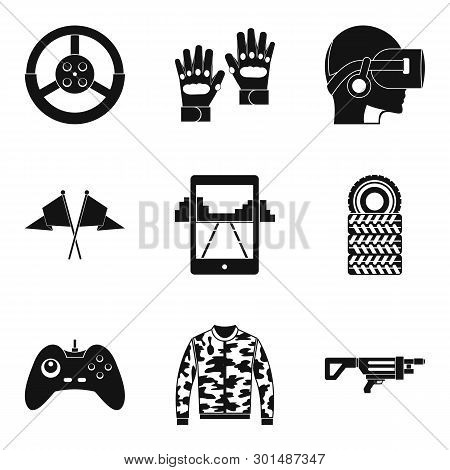 Reconstruction Icons Set. Simple Set Of 9 Reconstruction Icons For Web Isolated On White Background