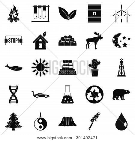 Exoplanet Icons Set. Simple Set Of 25 Exoplanet Icons For Web Isolated On White Background
