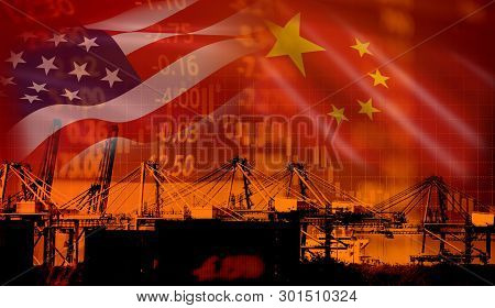Usa And China Trade War Economy Conflict Tax Business Finance Money / United States Raised Taxes On 