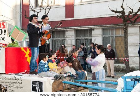 Carnaval de Ourem, Portugal