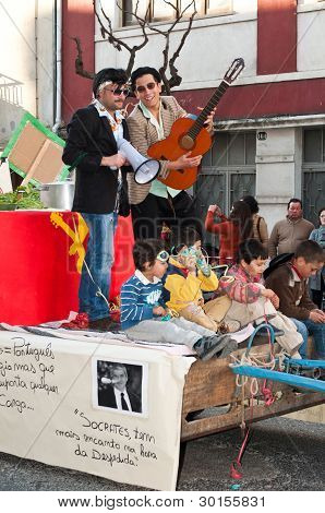 Carnaval de Ourem, Portugal