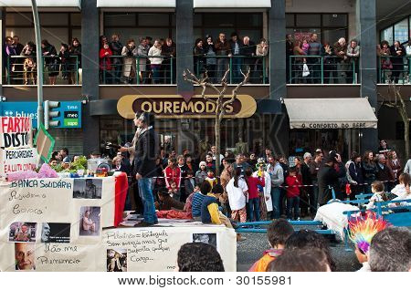 Carnaval de Ourem, Portugal