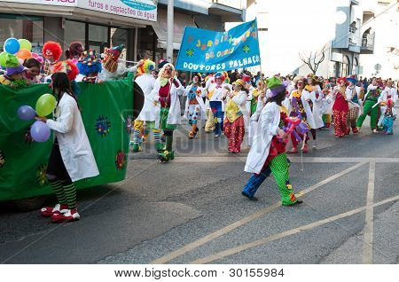 Carnaval de Ourem, Portugal