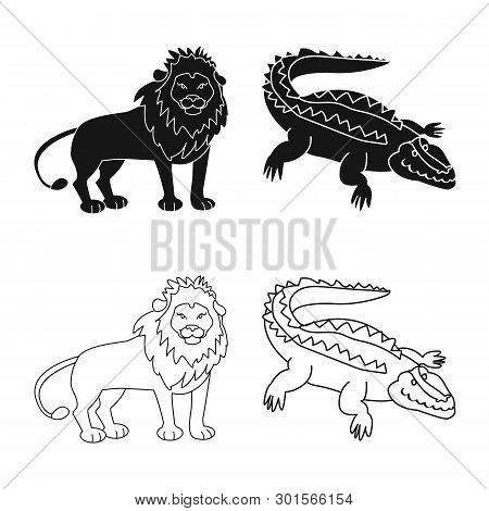 Vector Illustration Of Nature  And Fun  Icon. Collection Of Nature  And Entertainment Stock Vector I