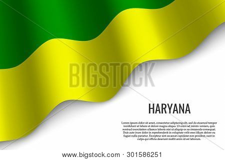 Waving Flag Haryana Vector Photo Free Trial Bigstock