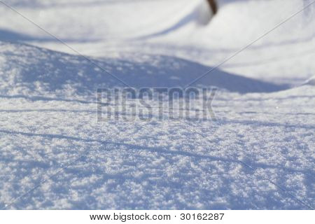 Snö fältet