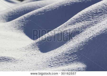 Snö fältet
