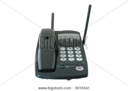 Fekete színű, rádió-telefon.
