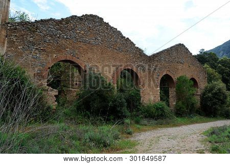 Abandoned Ruins Mine Of Sa Duchessa, Domusnovas
