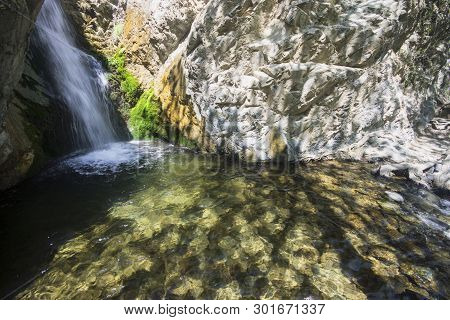 Millomeris Waterfalls In Cyprus