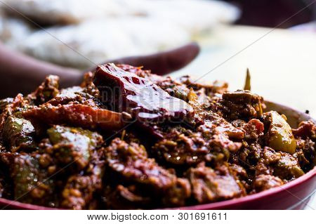 Pickle Shot With A Shallow Depth Of Feild Drying In A Bowl
