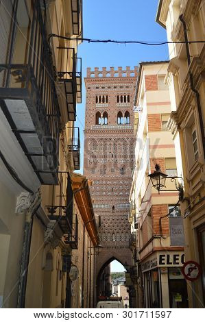 December 26, 2013. Mudejar Tower Of San Martin Dating In The Xii Century Mudejar Style In Teruel. Te