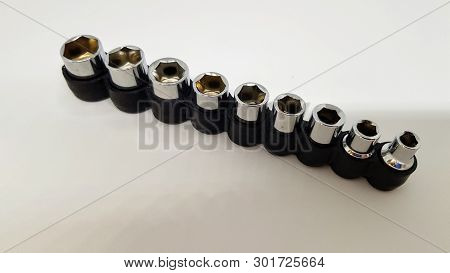 A Row Of Sockets