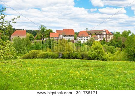 An image of the Kirchberg convent monastery located at Sulz Germany