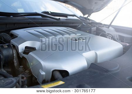 Car Engine Compartment