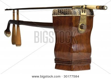 Kinesisk klassiske musikinstrument kaldet skadestuen Hu