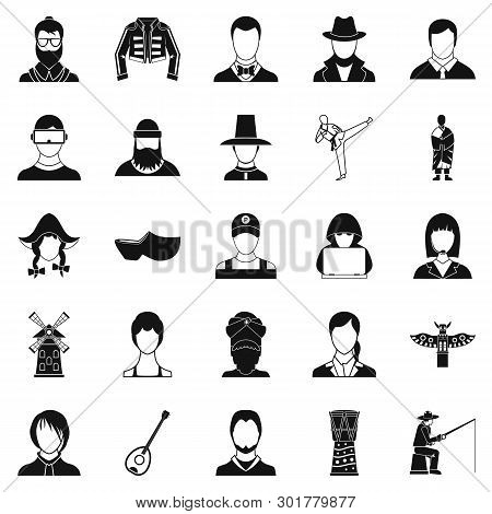 Burgher Icons Set. Simple Set Of 25 Burgher Icons For Web Isolated On White Background
