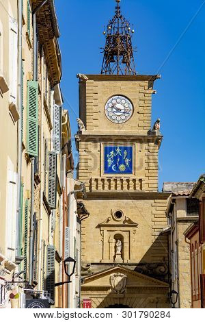 Medieval Provencal Town Salon-en-provence, South Of France