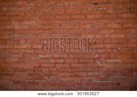 Brown Brick Wall. Bricky Background. Bricky Texture.