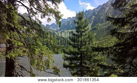Popradske Pleso Is The Fourth Largest Lake In The High Tatras.