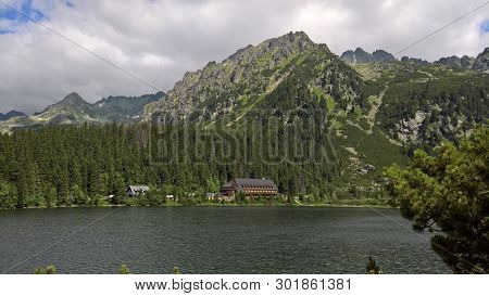 Popradske Pleso Is The Fourth Largest Lake In The High Tatras.