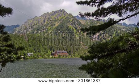 Popradske Pleso Is The Fourth Largest Lake In The High Tatras.