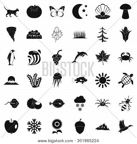 Congenital Icons Set. Simple Set Of 36 Congenital Icons For Web Isolated On White Background