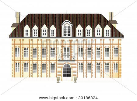 vector de ilustración de Castillo